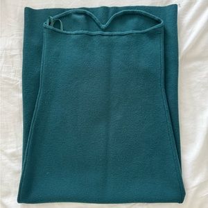 Strapless sweater dress